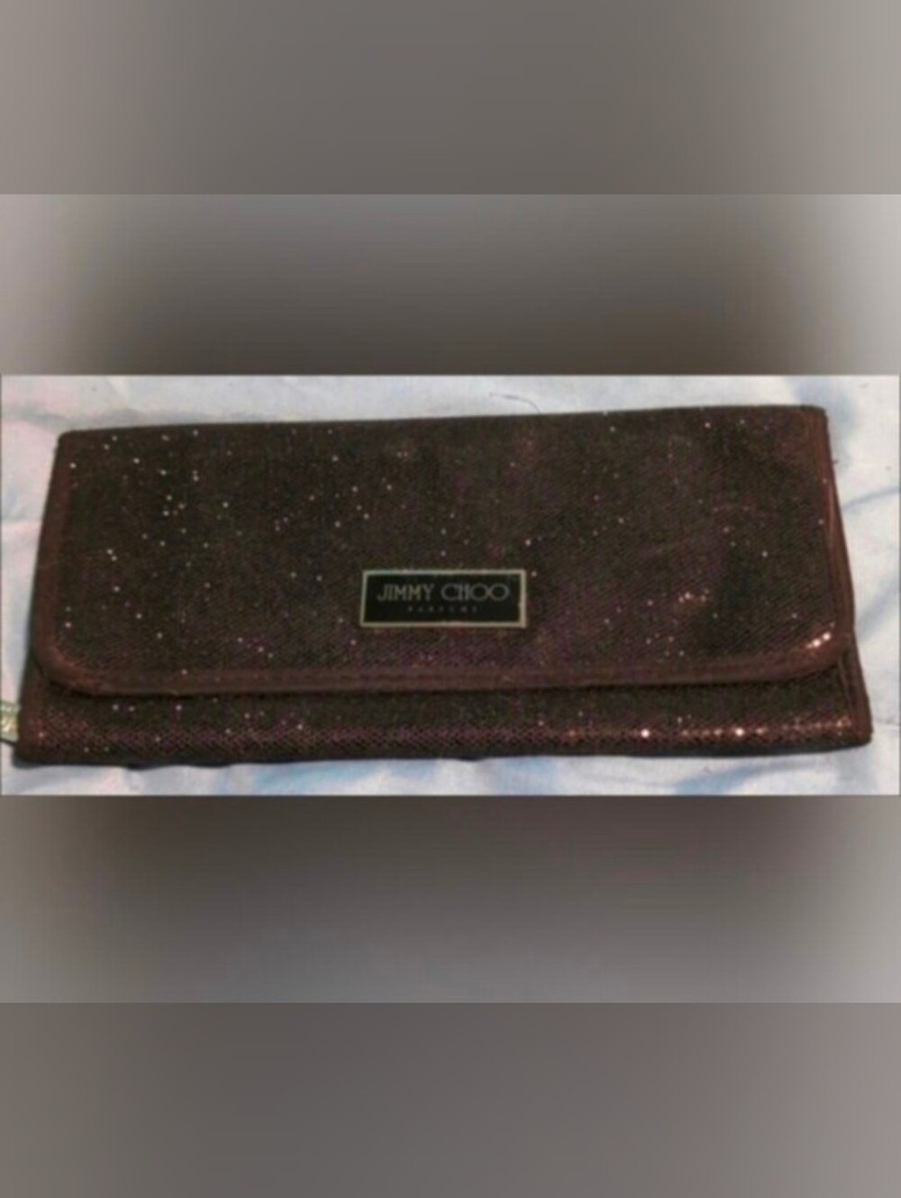 Jimmy Choo Parfums Black Sparkly Wallet